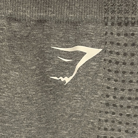 Gymshark Women's Vita Seamless 2.0 Leggings Grey full length compression - Picture 3 of 9